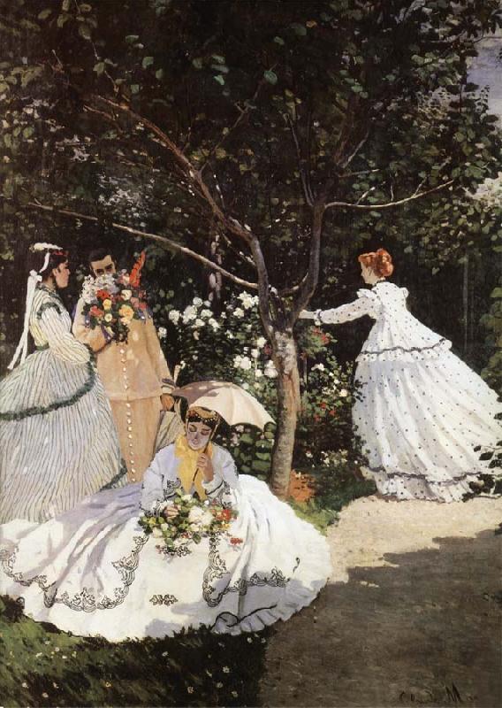 Claude Monet Women in the Garden